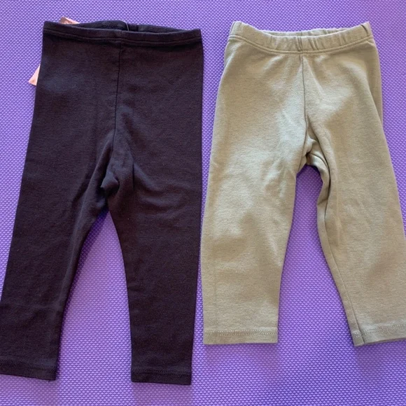 Blue Canoe Organic Girl Gift Set Kimono Layering Top, Leggings, Pant 9-12 months - Picture 5 of 6